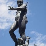 Neptunbrunnen an der Piazza Maggiore