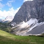 Weg von der Falkenhütte zum Hohljoch