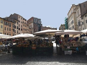 Markt am Campo dei Fiori