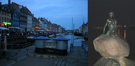 Kopenhagen: Nyhavn und kleine Meerjungfrau