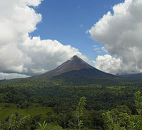 Vulkan Arenal bei La Fortuna, Costa Rica