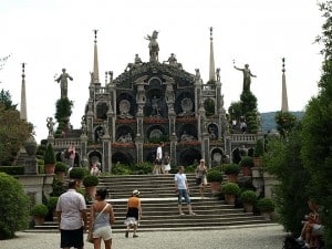 Gartenpyramide auf der Isola Bella