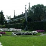 Isola Bella: Garten mit Pfau