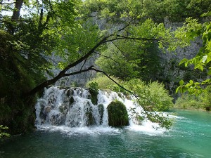 Wasserfälle bei den Plitwitzer Seen