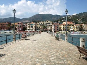 Pier in Alassio