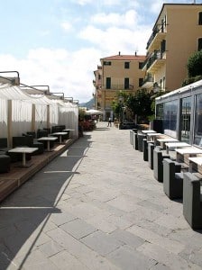 Strandpromenade in Alassio