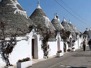 Trulli in Alberobello (Apulien)