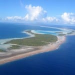 blaue Lagune in Rangiroa