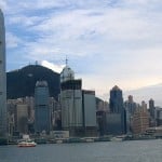 Hongkong Skyline mit Victoria Peak