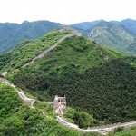 Chinesische Mauer: Teilpanorama