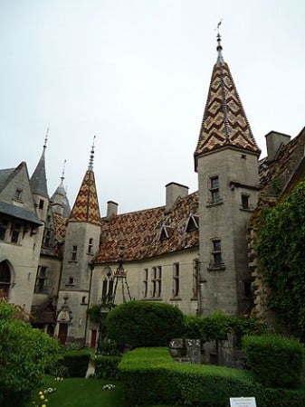 Burgund: Chateau de la Rochepot