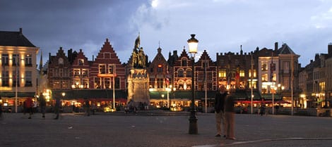 Marktplatz von Brügge