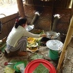 Küche im Mekong-Delta