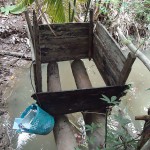 Toilette im Mekong-Delta