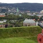 Aussicht von der Festung Kristiansten auf Trondheim
