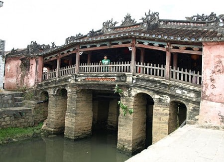 Japanische Brücke in Hoi An