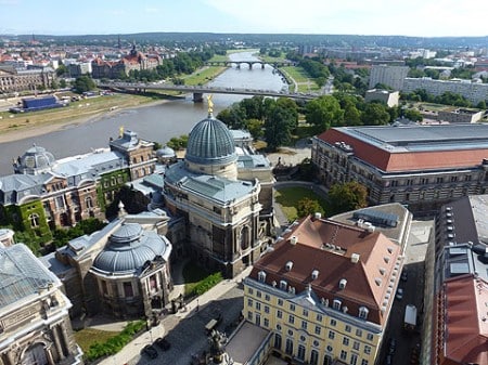 Elbblick von der Frauenkirche