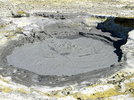 blubberndes Schlammloch auf White Island