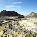 Schwefelfeld auf White Island