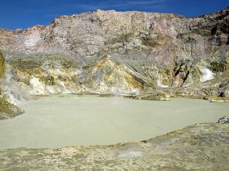 White Island Kratersee