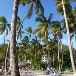 Strand in Marigot Bay