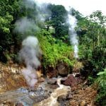 heißes Wasser in Dominica