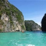 Traumhaftes Wasser in der Phang Nga Bucht