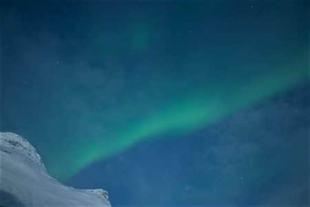 Nordlicht aus dem Berg