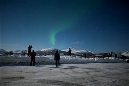 Nordlicht bewundern