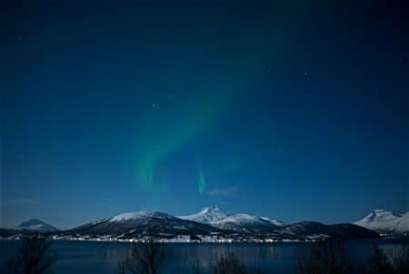 Nordlicht Landschaft