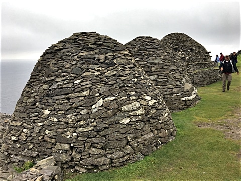 Bienenkorbhütten auf Skellig Michael Bienenkorbhütten